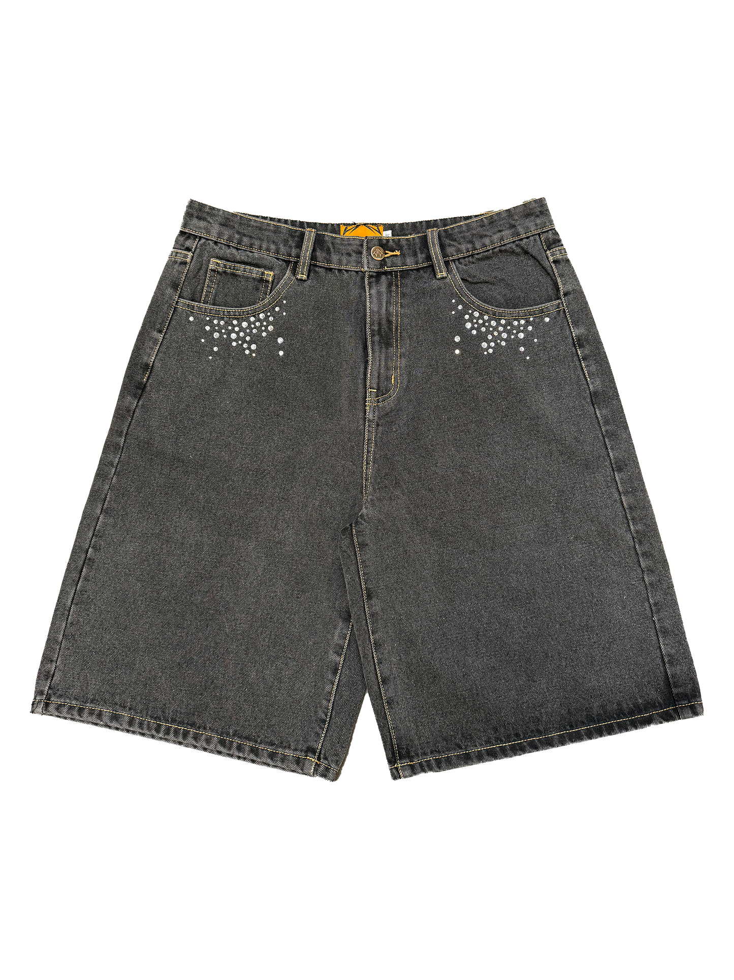 VINTAGE BLACK ORNAMENTS SHORT
