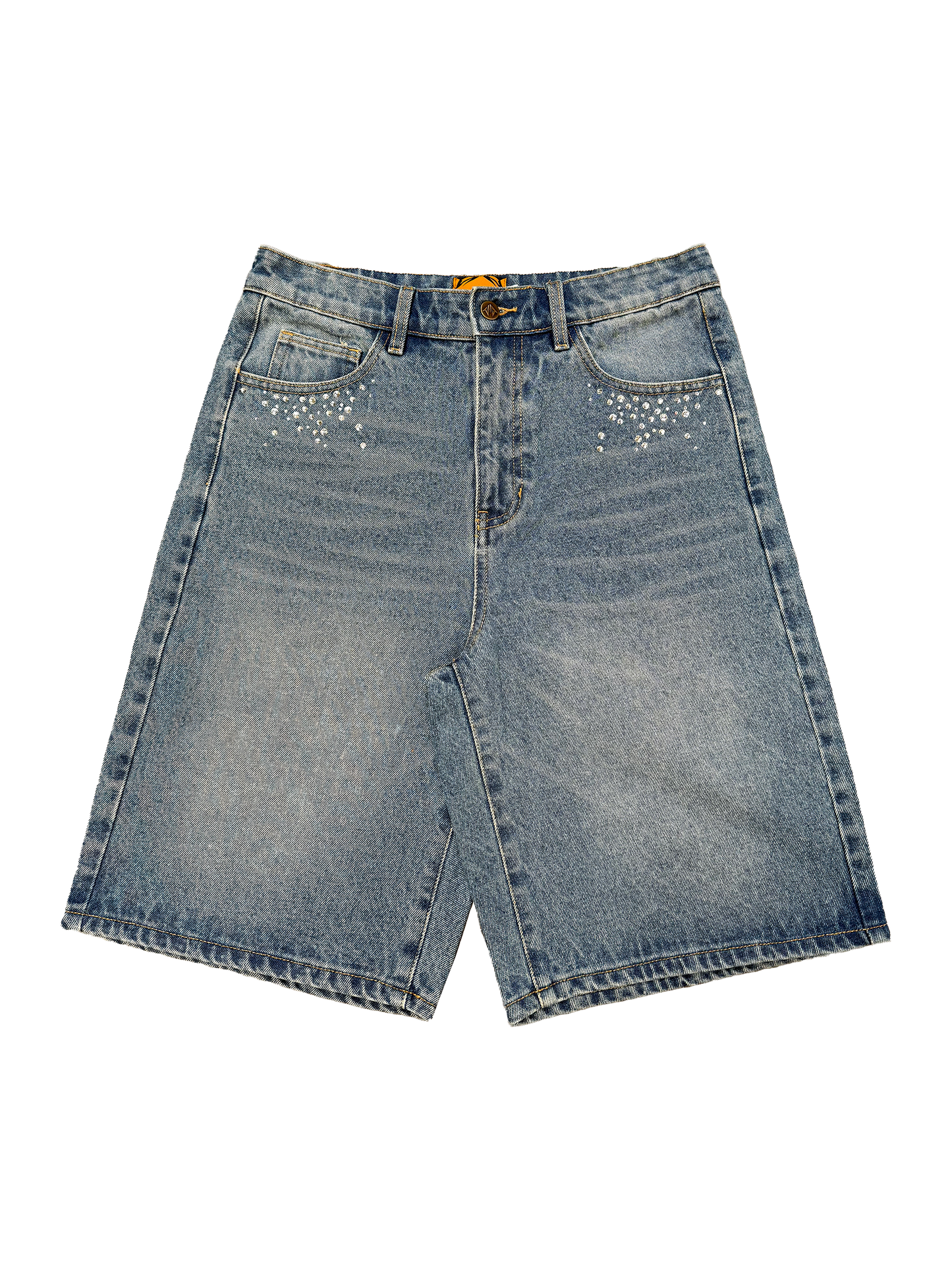 VINTAGE BLUE ORNAMENTS SHORT