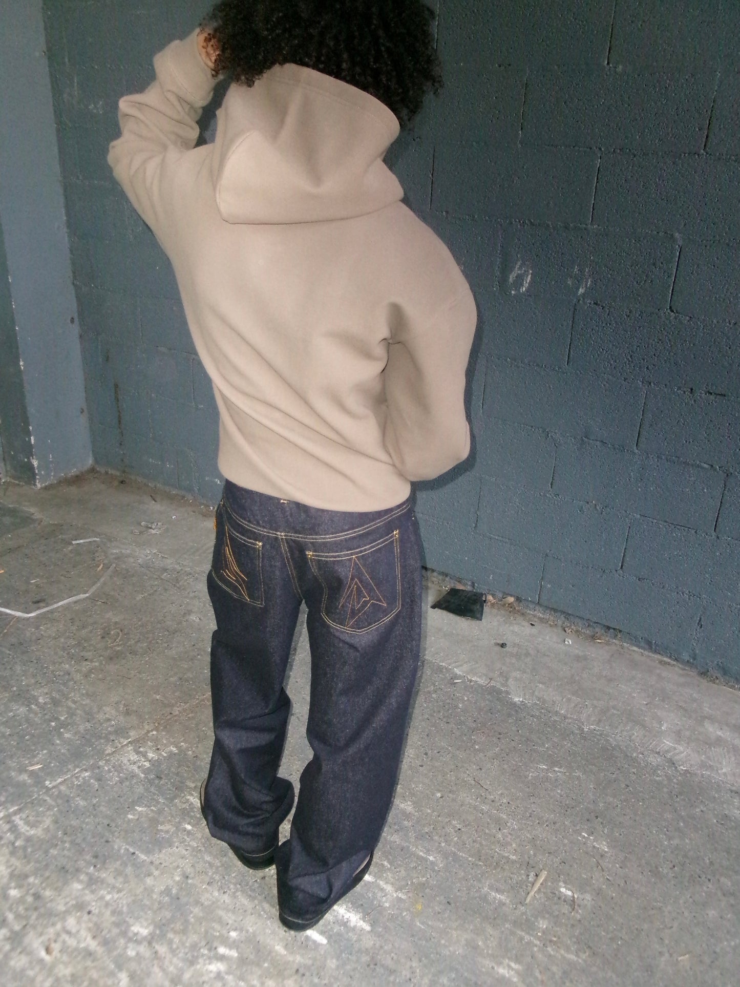 RAW LOGO DENIM 14 OZ