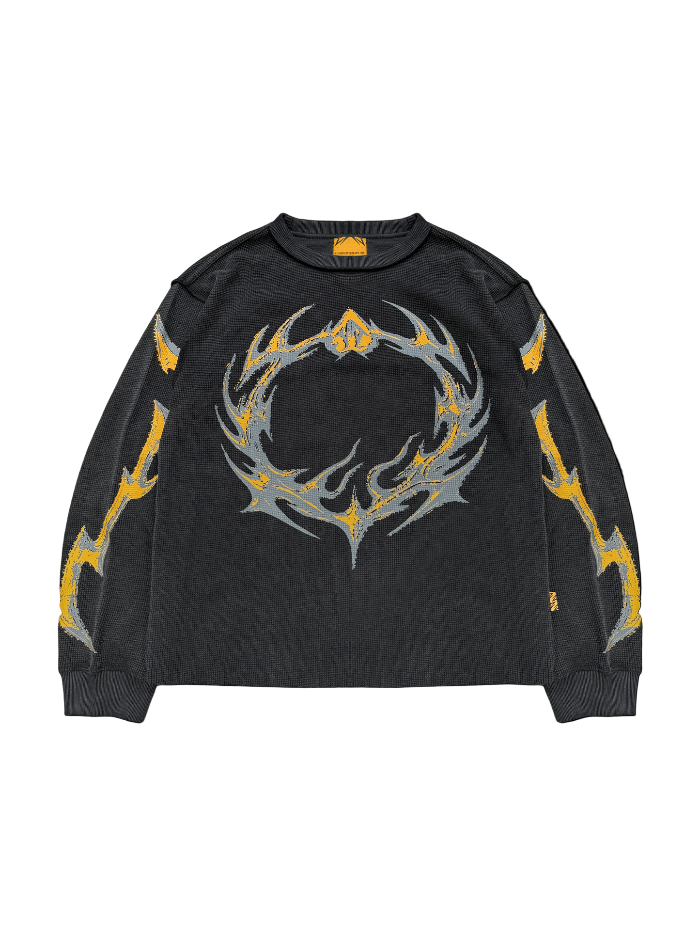 ORNAMENTS WAFFLE BLACK