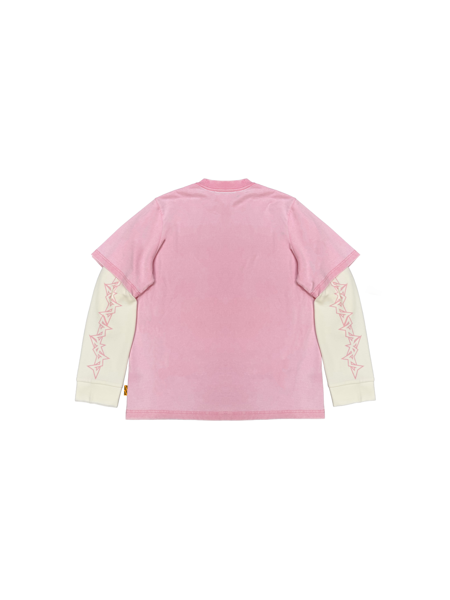WASHED PINK LAYER TEE
