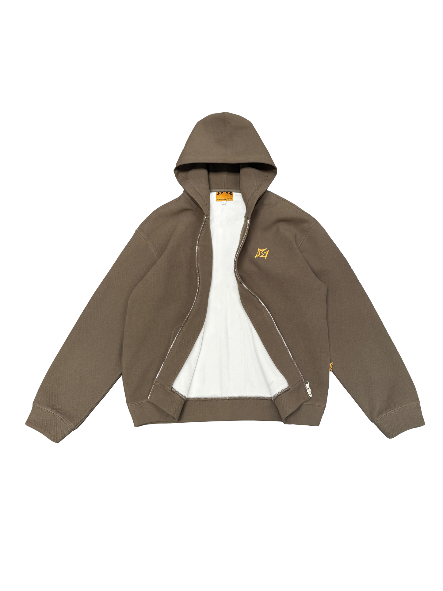 HEAVY WAFFLE ZIP HOODIE