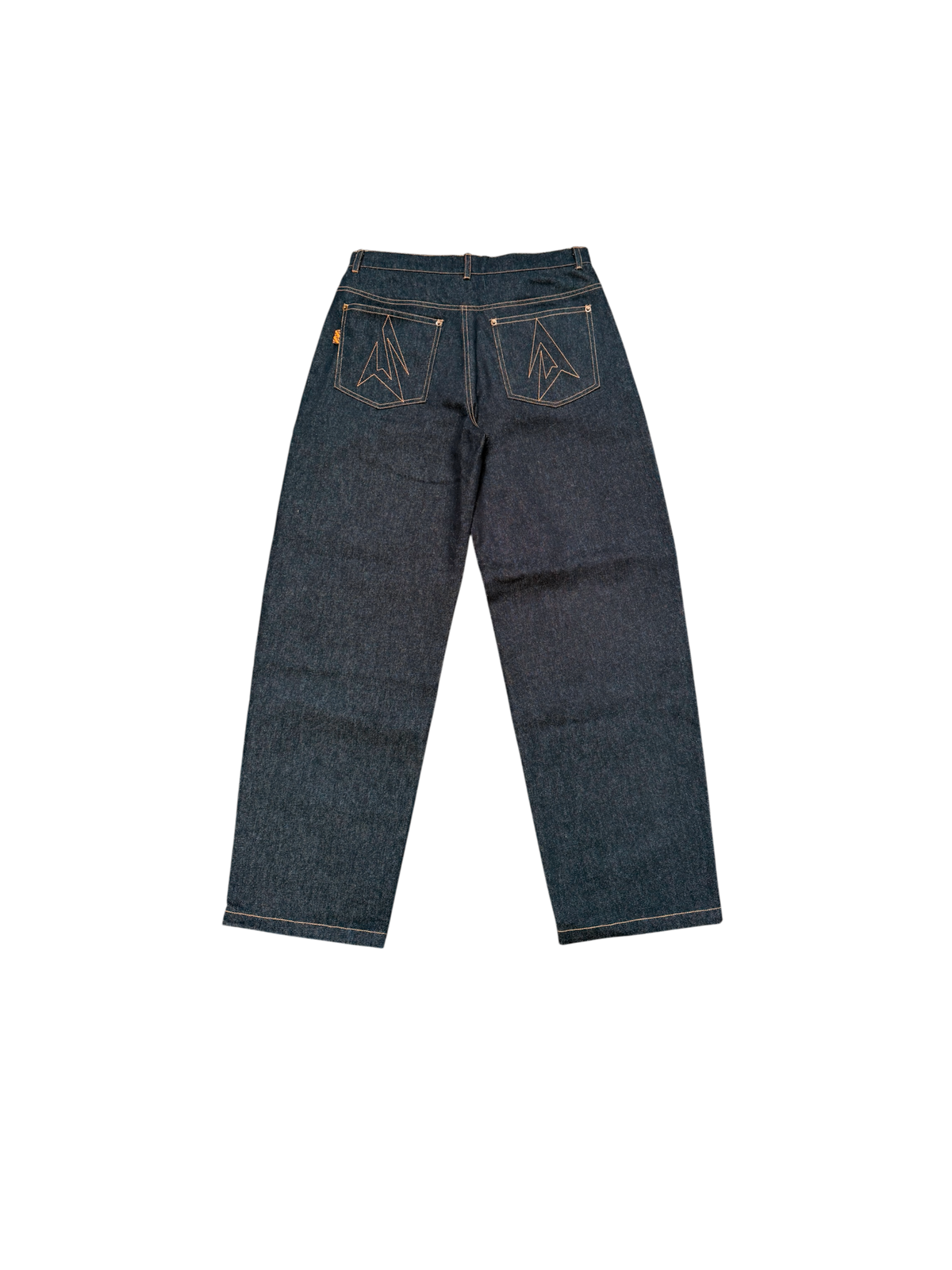 RAW LOGO DENIM 14 OZ SIDE ARTS - Pantalon streetwear - Trousers SIDE ARTS (1)