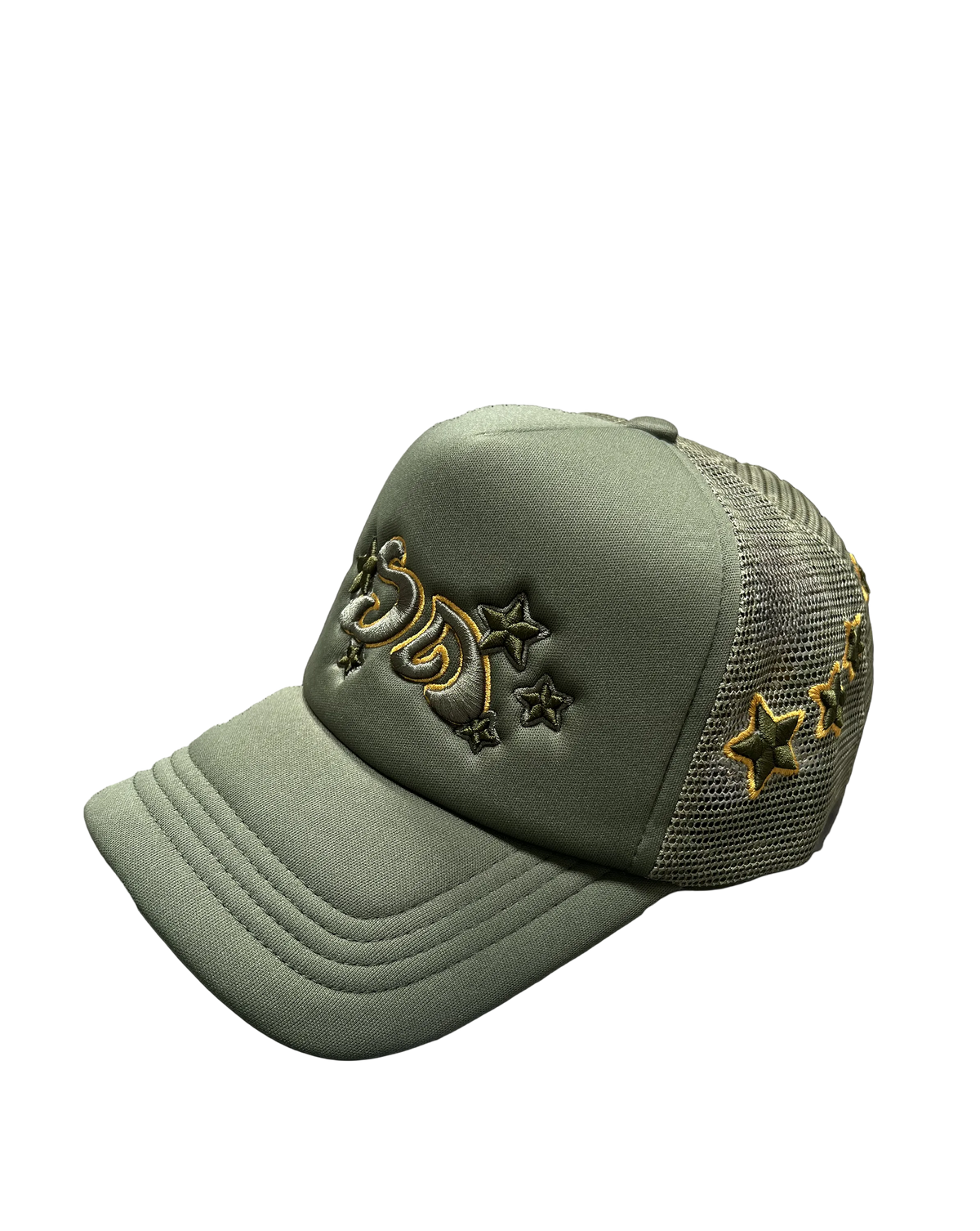 OG KAKI TRUCKER - Trucker Cap SIDE ARTS (2)