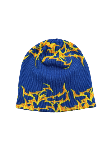 BLUE ORNAMENTS BEANIE - Beanie SIDE ARTS