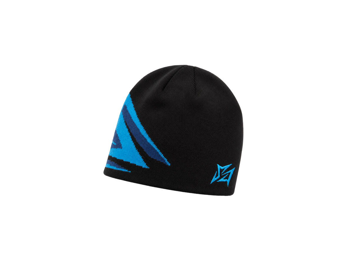 BLUE LOGO BEANIE SIDE ARTS - Bonnet streetwear - Beanie SIDE ARTS (1)
