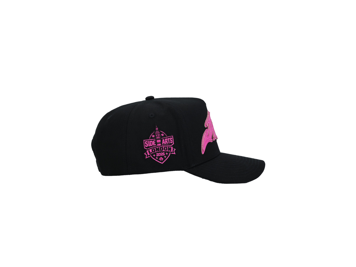 LONDON LEATHER CAP - Trucker Cap SIDE ARTS (2)