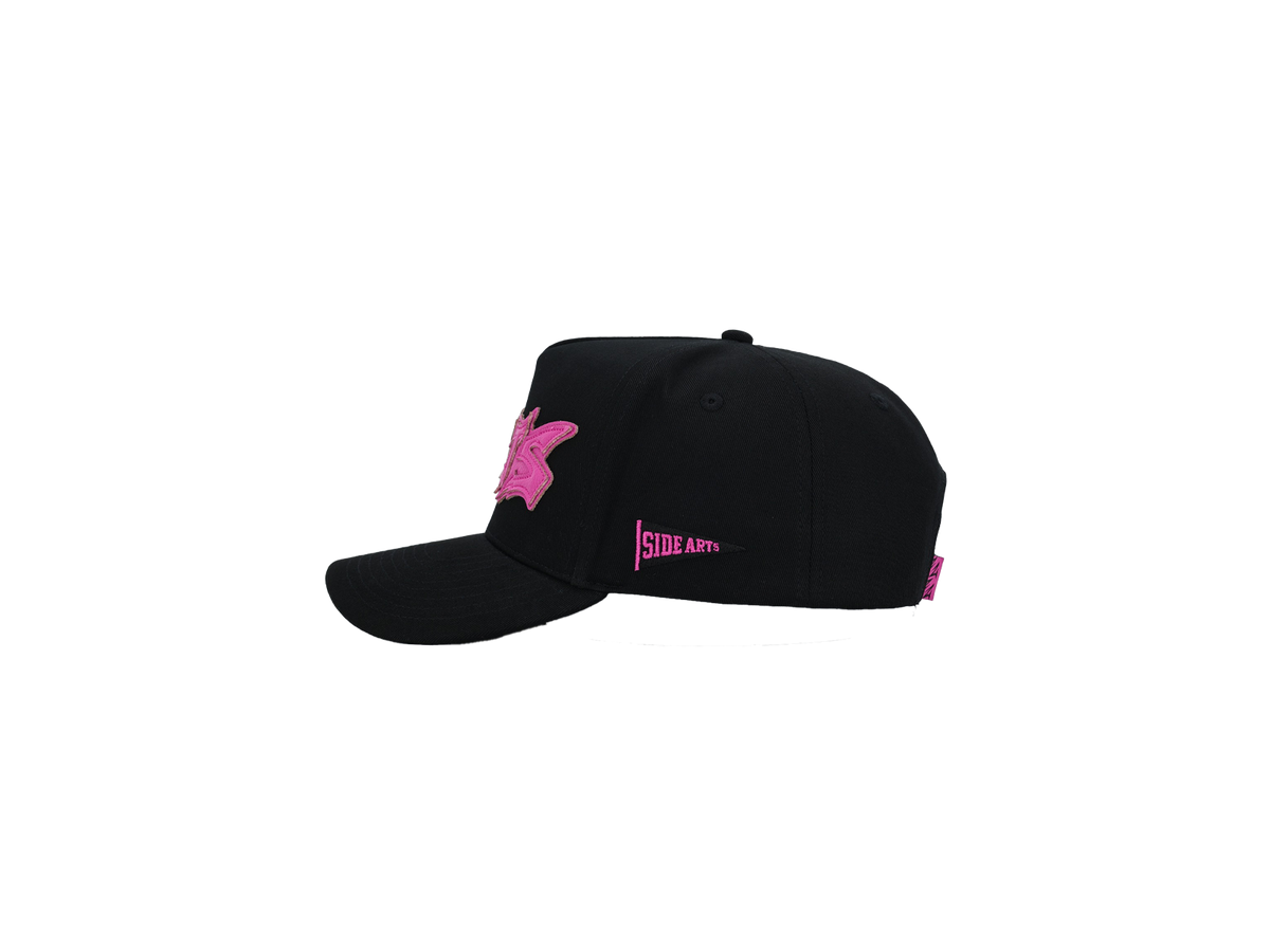 LONDON LEATHER CAP - Trucker Cap SIDE ARTS (4)