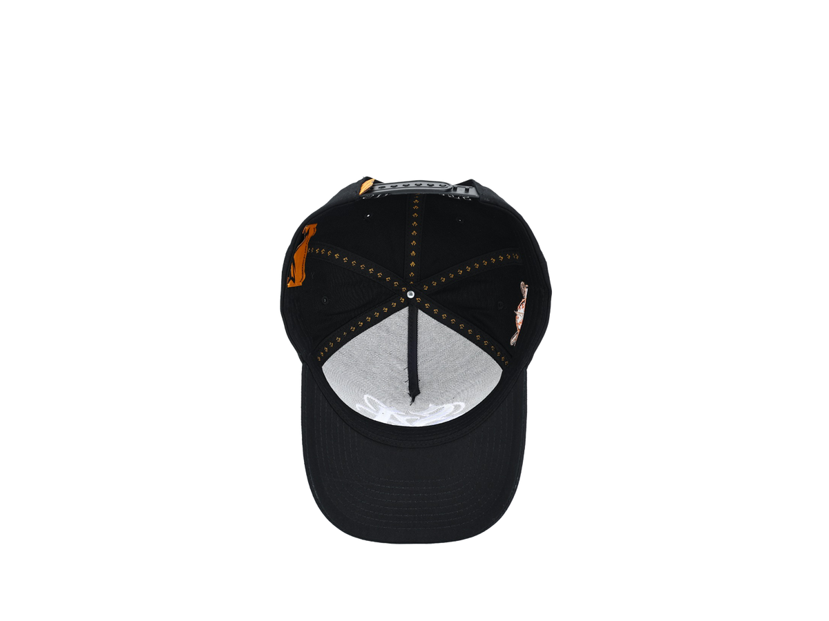 CHAMPS BLACK CAP - Trucker Cap SIDE ARTS (6)