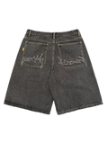 VINTAGE BLACK ORNAMENTS SHORT