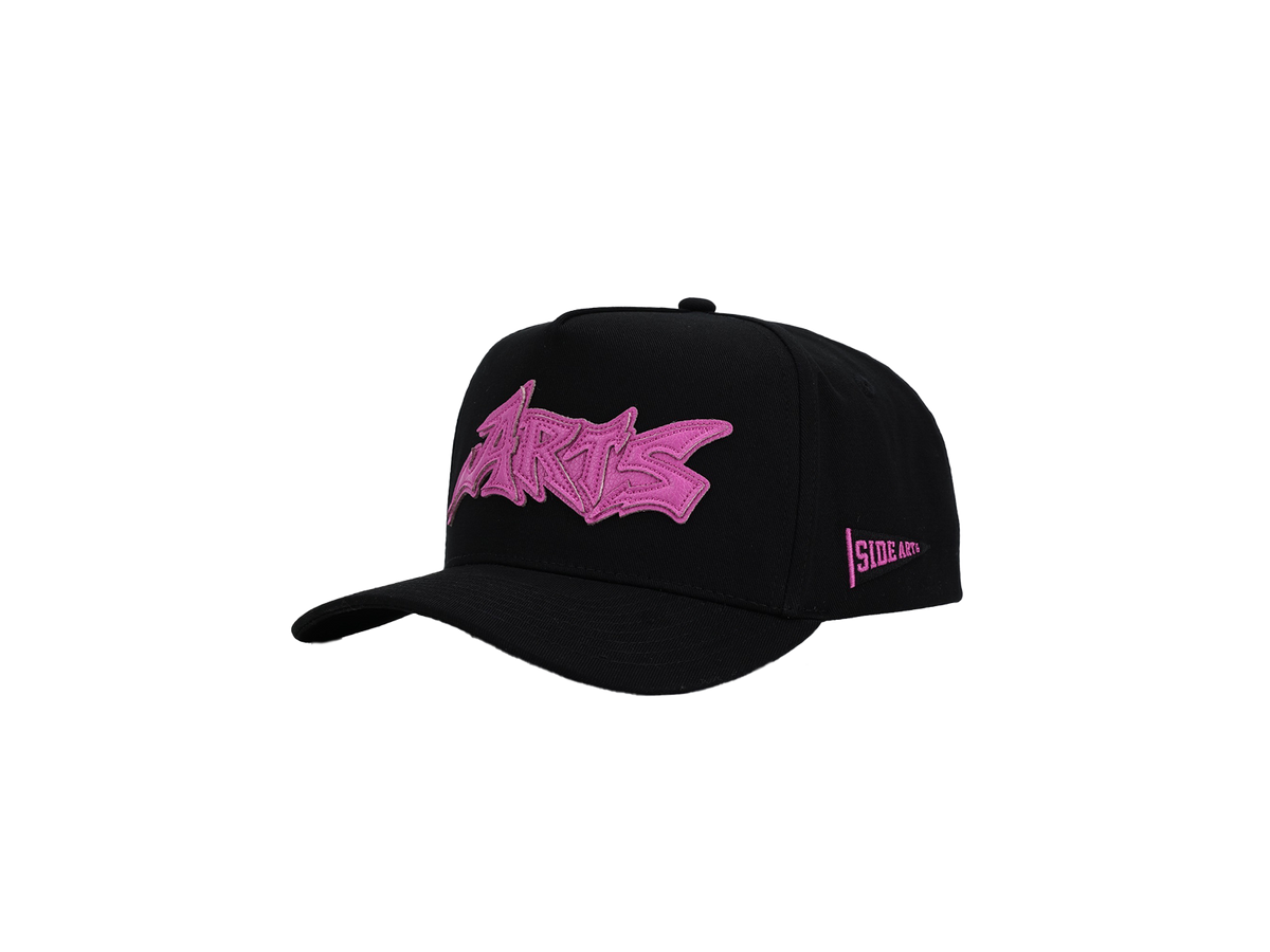 LONDON LEATHER CAP - Trucker Cap SIDE ARTS (1)