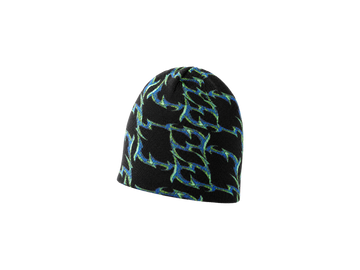 BLACK BLUE ORNAMENTS BEANIE SIDE ARTS - Bonnet streetwear - Beanie SIDE ARTS