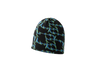 SCHWARZ BLAU ORNAMENTE MÜTZE