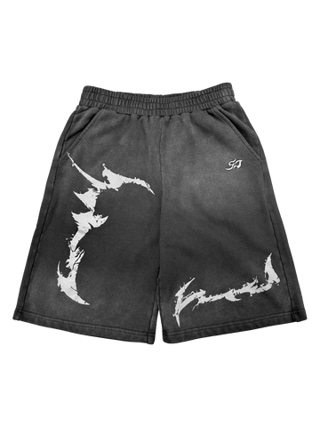 VERZIERUNGEN SWEAT SHORTS - Kurze Hosen SIDE ARTS
