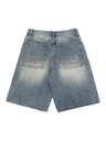 VINTAGE BLUE ORNAMENTS SHORT