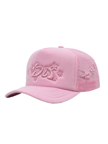 OG PINK TRUCKER - Trucker Cap SIDE ARTS