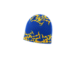 BLUE ORNAMENTS BEANIE