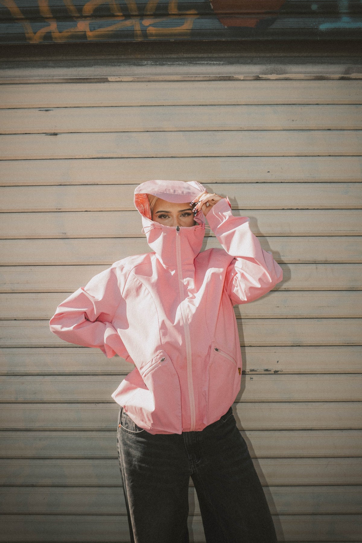 PINK PLAID JACKET - Jacket SIDE ARTS (4)