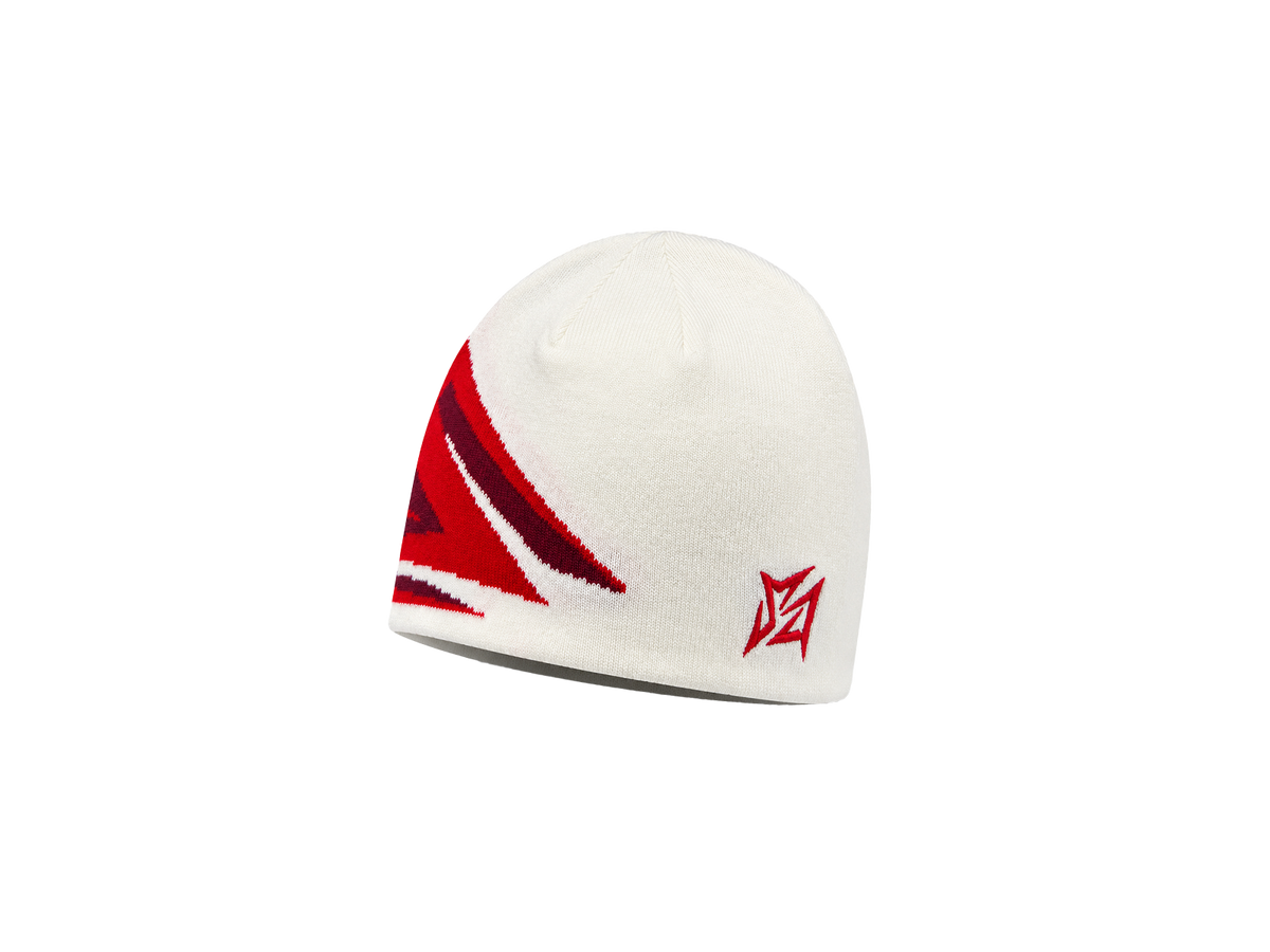 RED LOGO BEANIE SIDE ARTS - Bonnet streetwear - Beanie SIDE ARTS (1)