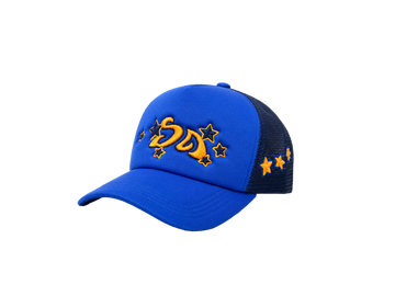 ROYAL BLUE TRUCKER SIDE ARTS - Casquette Trucker streetwear SIDE ARTS