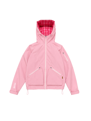 PINK PLAID JACKET - Jacket SIDE ARTS