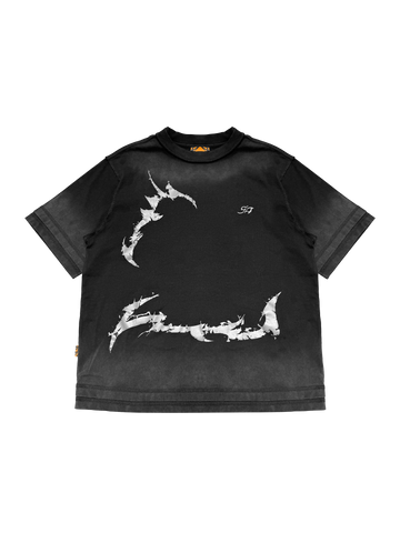 T-SHIRT MIT DOPPELVERZIERUNG - T-Shirt SIDE ARTS