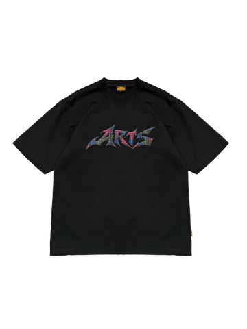 T-shirt PLAID TEE SIDE ARTS, coton 230 GSM coupe boxy, impression DTG - T-Shirt SIDE ARTS