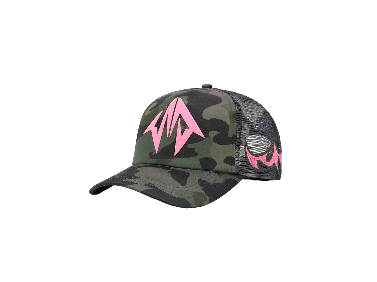 THE CAMO TRUCKER SIDE ARTS - Casquette Trucker streetwear - Trucker Cap SIDE ARTS (1)
