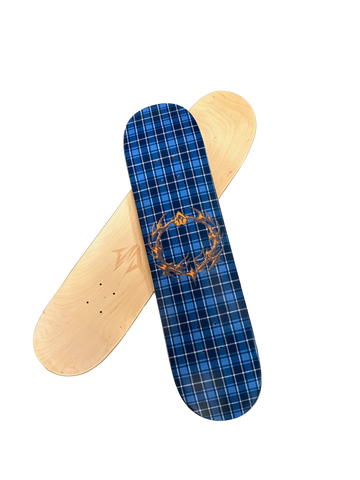 PLAID DECK - Skateboard Deck SIDE ARTS