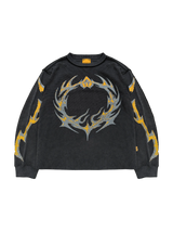 ORNAMENTS WAFFLE BLACK