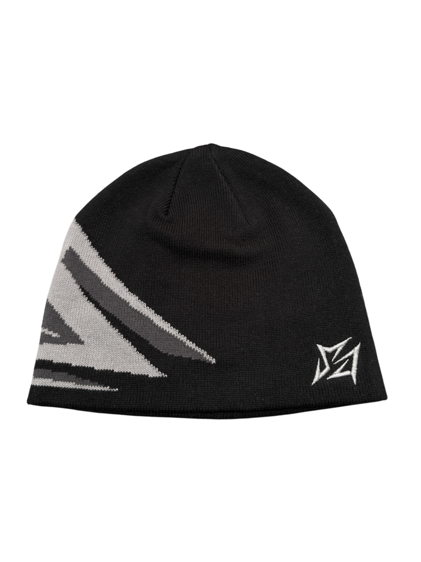 BLACK LOGO BEANIE