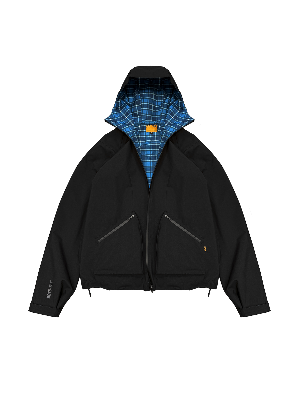 SCHWARZE KAROJACKE - Jacke SIDE ARTS (2)