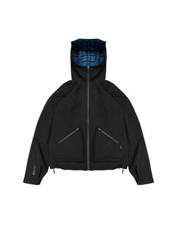 BLACK PLAID JACKET - Jacket SIDE ARTS