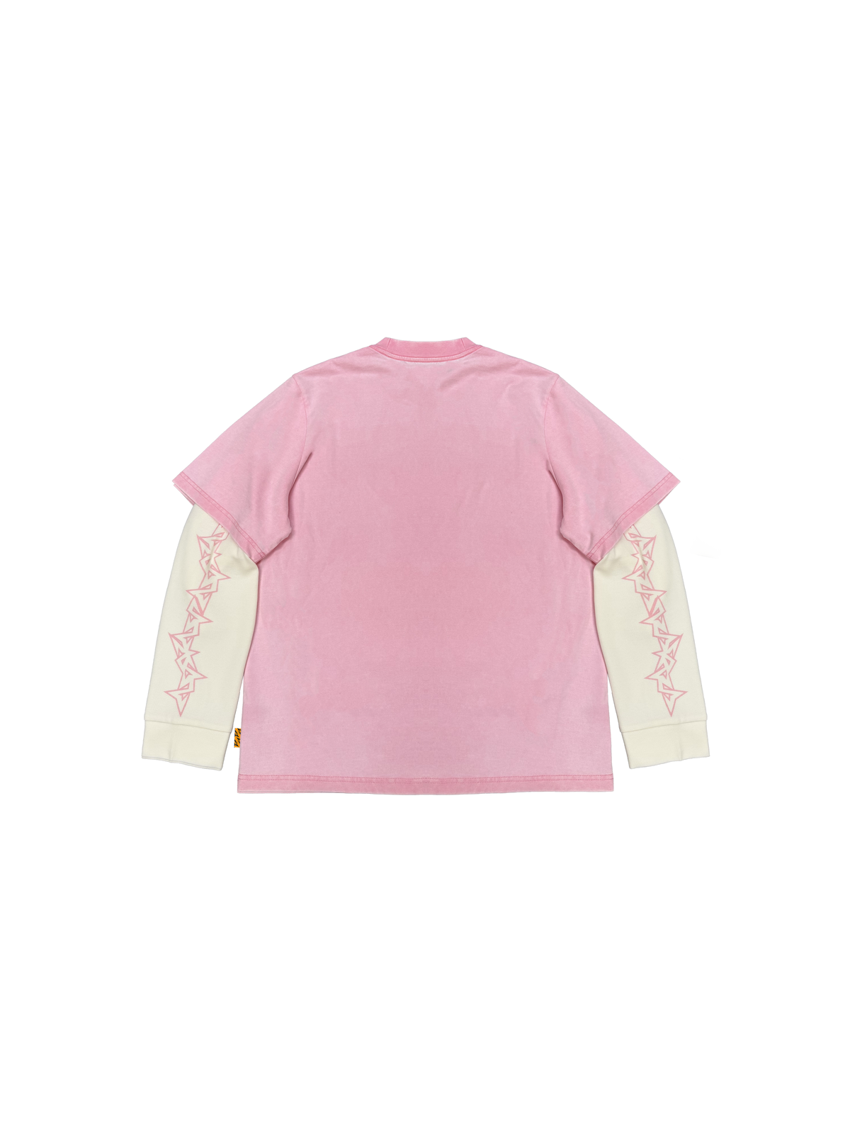 T-shirt superposé rose délavé - T-shirt SIDE ARTS (2)