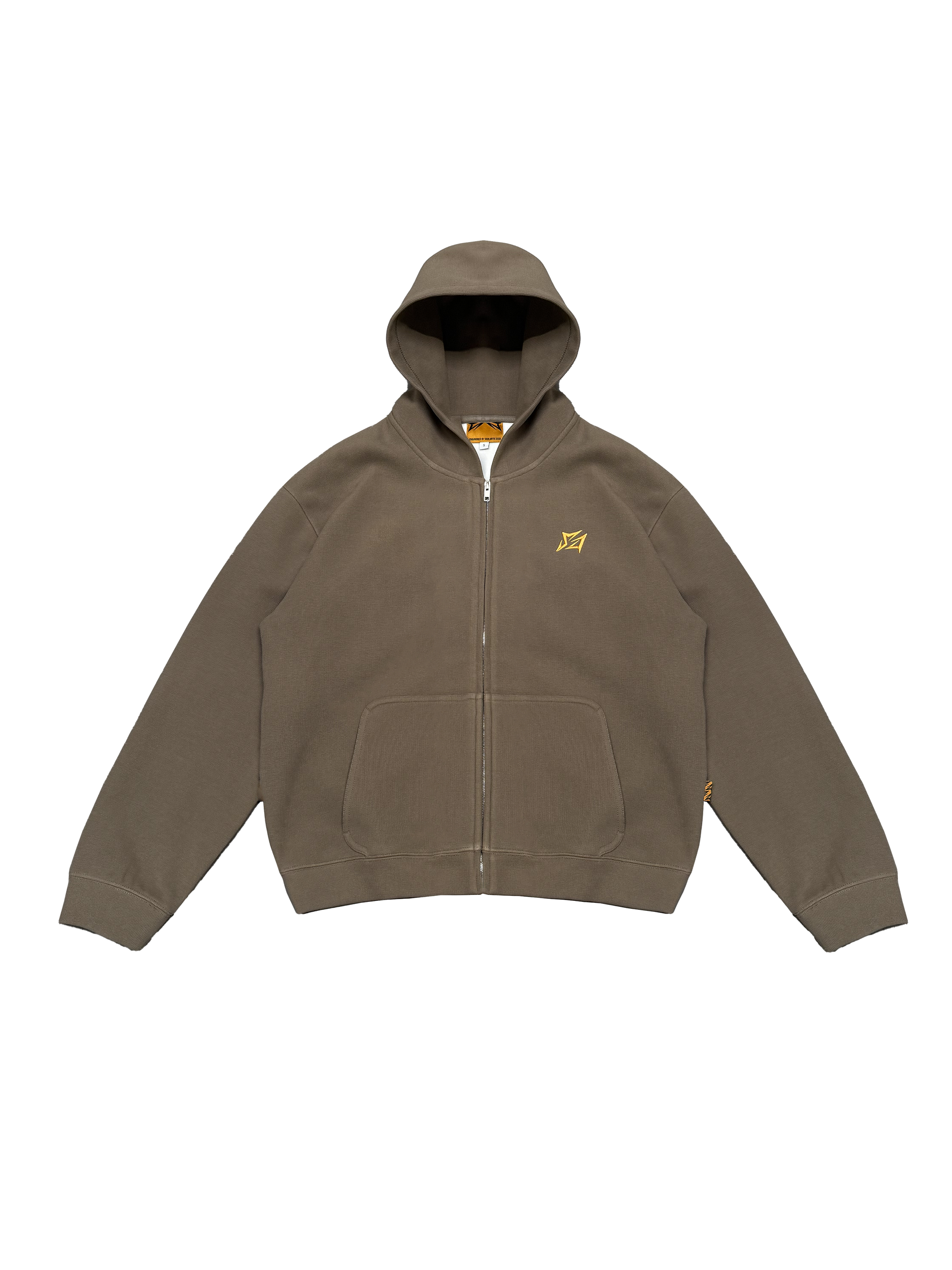 HEAVY WAFFLE ZIP HOODIE – Side Arts