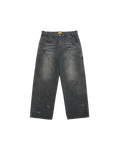 VINTAGE BLACK DOUBLE KNEE