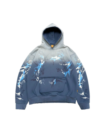ORNAMENTS BLURRY HOODIE - Hoodie SIDE ARTS