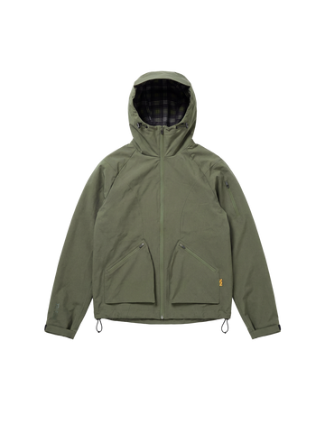 GREEN PLAID JACKET - Jacket SIDE ARTS