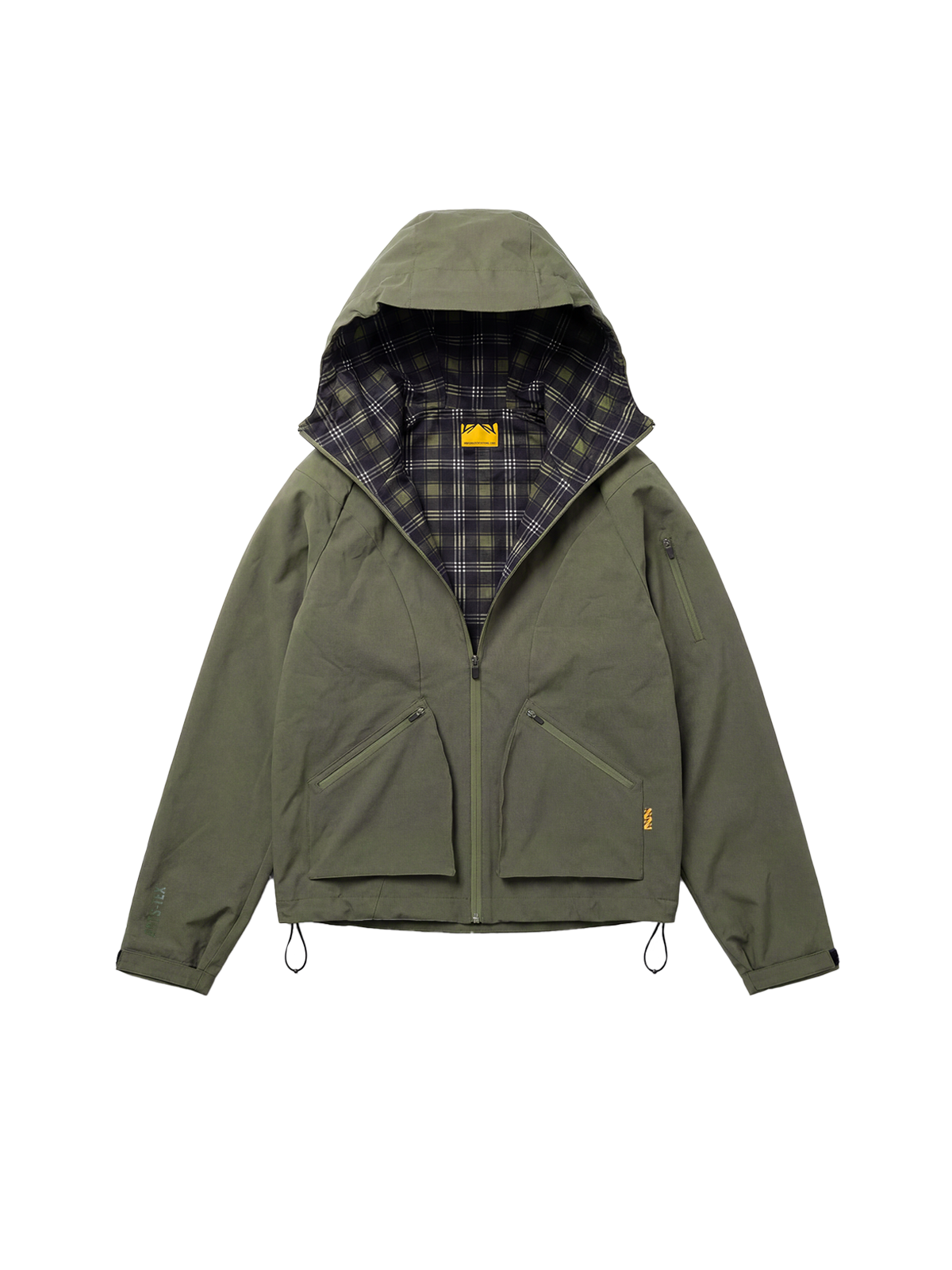 GREEN PLAID JACKET