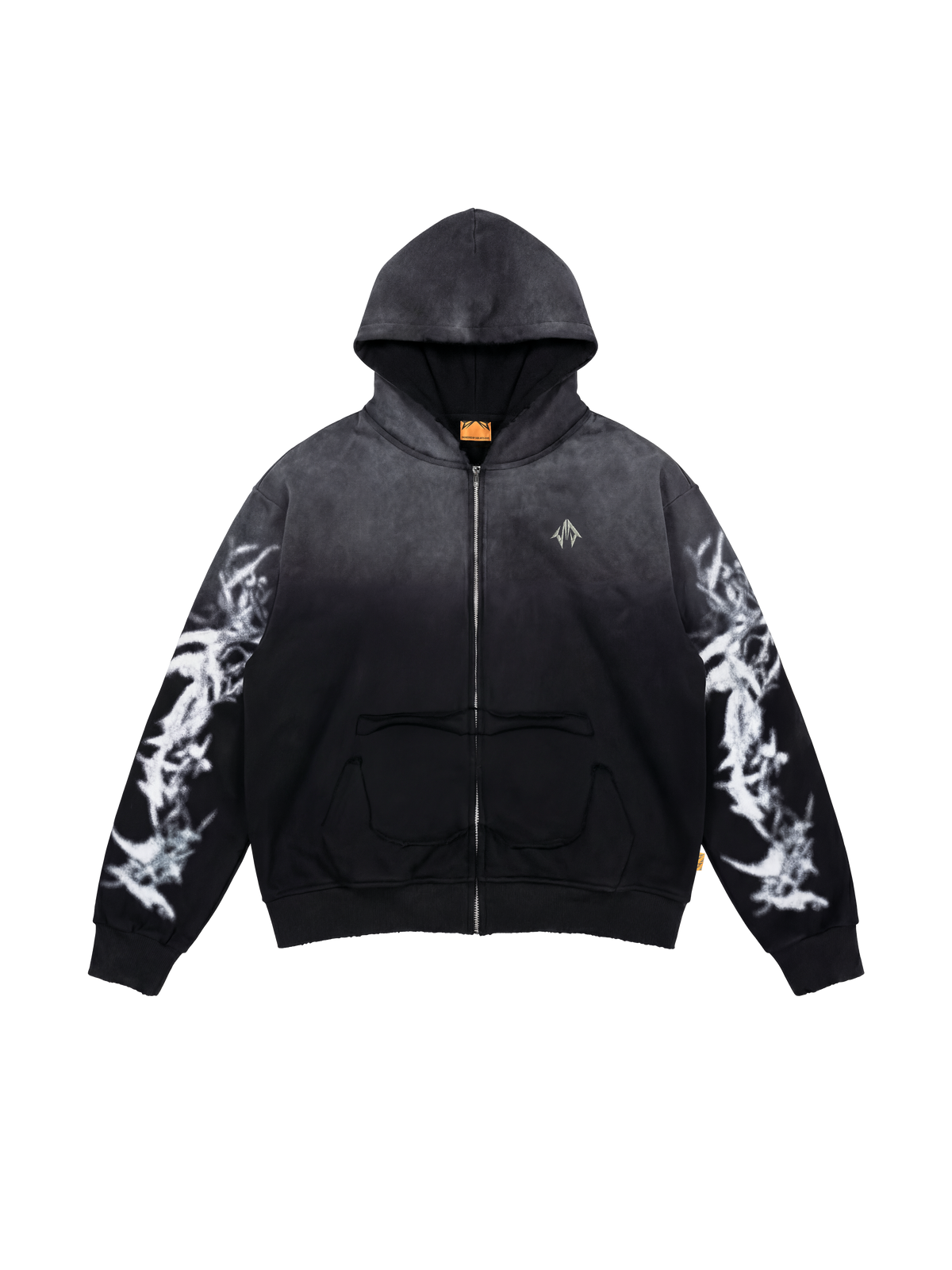 OBSIDIAN ZIP - Kapuzenpullover mit Reißverschluss SIDE ARTS (1)